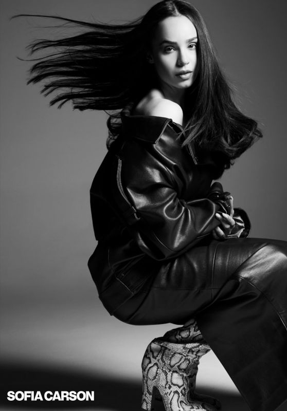 Sofia Carson Debuts Daring High-Low Glamor for Billboard Italia
