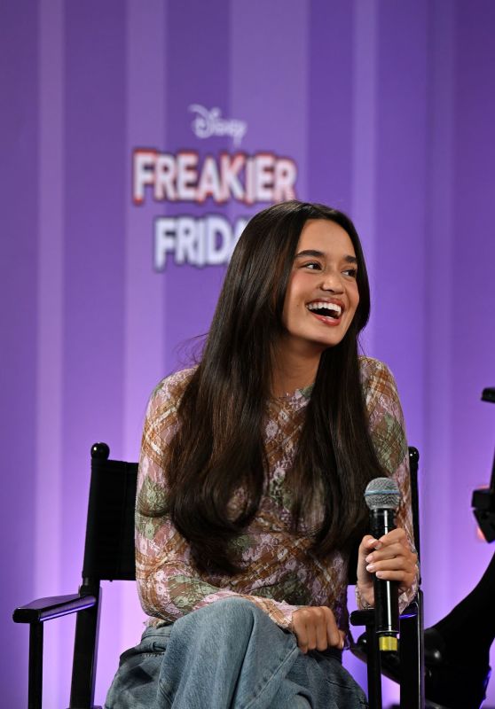 Sophia Hammons Attends Disney’s “Freakier Friday” Q+A – London
