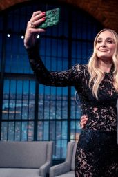 Sophie Turner Unveils Dark Romanticism for Late Night