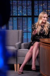 Sophie Turner Unveils Dark Romanticism for Late Night
