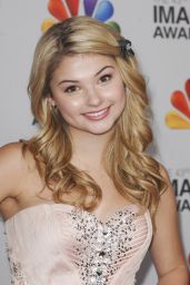 Stefanie Scott Attends NAACP Image Awards in Crystal Bloom