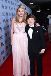 Stefanie Scott Attends NAACP Image Awards in Crystal Bloom