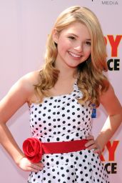 Stefanie Scott Debuts Polka Dot Pop at Furry Vengeance Premiere