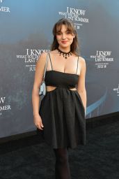 Taya Miller Attends L.A. Premiere in Black-and-Blue