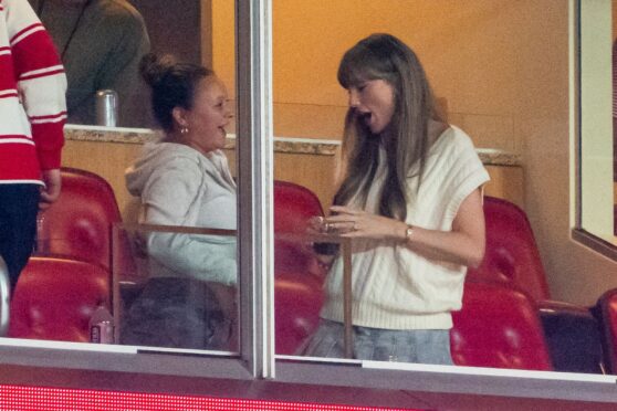 Taylor Swift's Collegiate Cool at Arrowhead Stadium