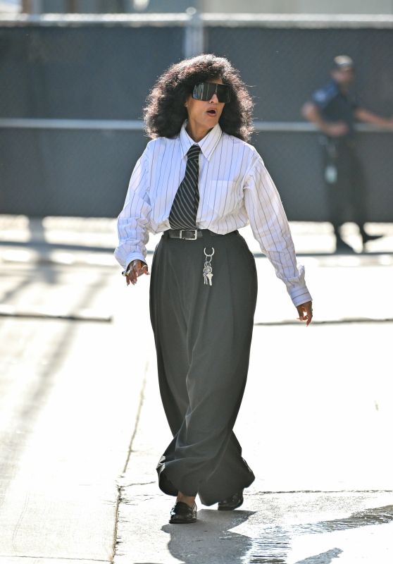 Tracee Ellis Ross Debuts Whiplash Chic in LA Street Style Moment