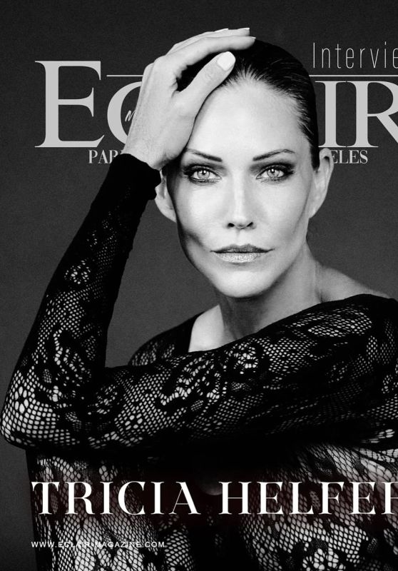 Tricia Helfer’s Parisian Whimsy for Eclair Magazine