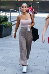 Tulisa's Ribbed Perfection at London Radio Studio