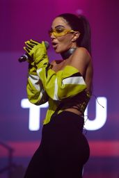Tulisa Takes Pride in a Striking Cyberpunk Look