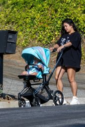 Vanessa Hudgens Rocks Graphic Tee, Los Angeles Stroll