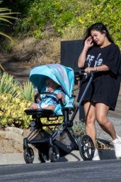 Vanessa Hudgens Rocks Graphic Tee, Los Angeles Stroll