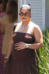 Vanessa Hudgens Unveils Boho-Chic Look in Brentwood