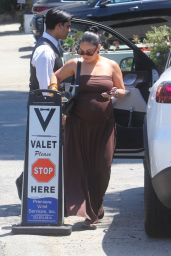 Vanessa Hudgens Unveils Boho-Chic Look in Brentwood