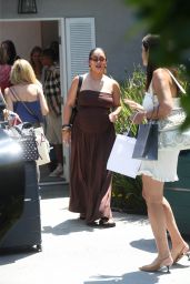 Vanessa Hudgens Unveils Boho-Chic Look in Brentwood