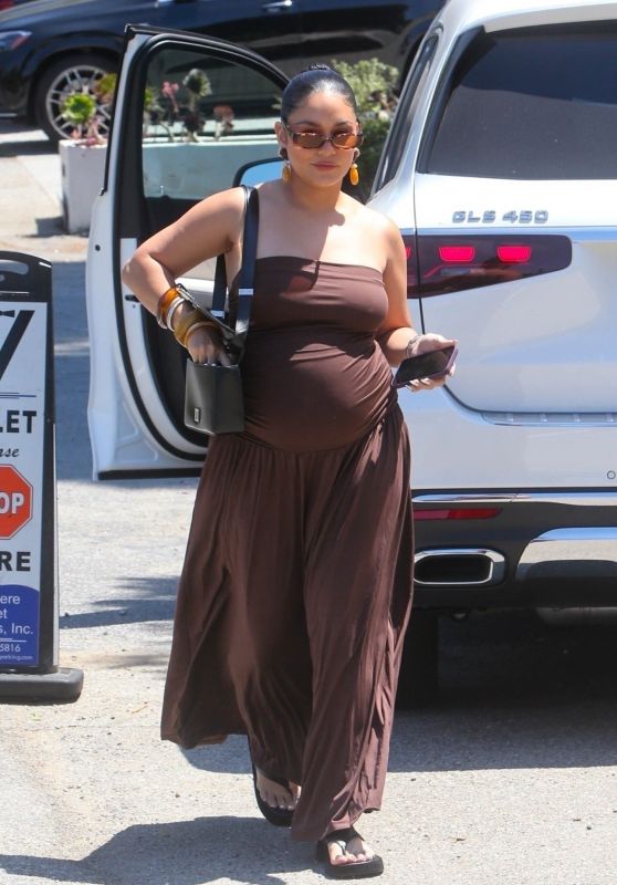 Vanessa Hudgens Unveils Boho-Chic Look in Brentwood