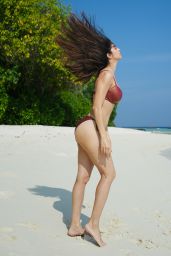 Vedhika Kumar Channels Coastal Minimalism in Maldives Whiplash Chic