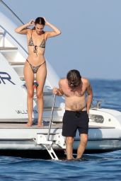 Vittoria Ceretti Unveils Wild Side on Formentera Yacht