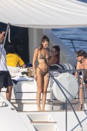 Vittoria Ceretti Unveils Wild Side on Formentera Yacht