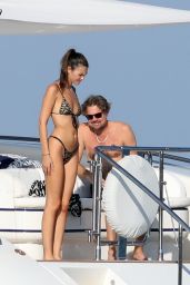 Vittoria Ceretti Unveils Wild Side on Formentera Yacht
