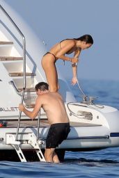 Vittoria Ceretti Unveils Wild Side on Formentera Yacht