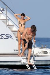 Vittoria Ceretti Unveils Wild Side on Formentera Yacht