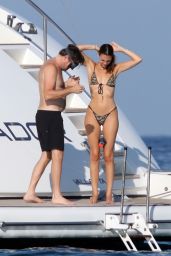 Vittoria Ceretti Unveils Wild Side on Formentera Yacht