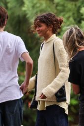 Zendaya’s Autumnal Street Style in London is a Masterclass in Laid-Back Luxury