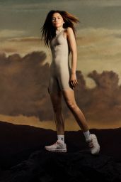 Zendaya Unveils Futuristic Activewear On Running Campaign
