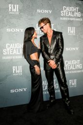 Zoë Kravitz Unveils Custom Saint Laurent at "Caught Stealing" Premiere