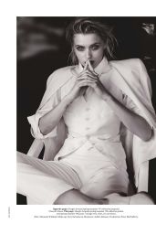 Abbey Lee Champions Giorgio Armani Minimalism for Vogue Australia 2025