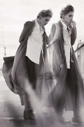 Abbey Lee Champions Giorgio Armani Minimalism for Vogue Australia 2025