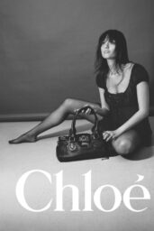 Aimee Lou Wood Embodies Chloé Paddington Revival in Monochrome