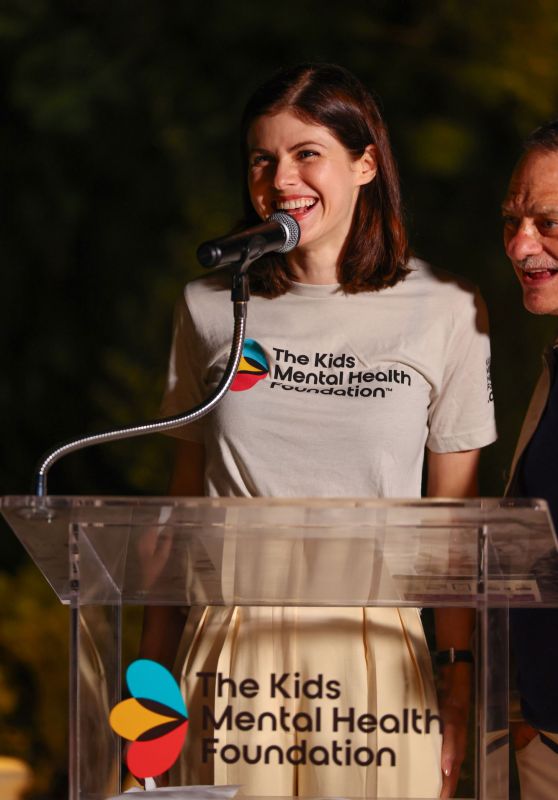 Alexandra Daddario Attends Kids Mental Health Dinner in LA 2025