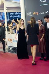 Angelina Jolie Embodies Velvet Minimalism at San Sebastian Film Festival