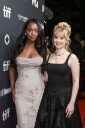 Angourie Rice Attends “Steal Away” TIFF Premiere in Sculptural Noir Elegance