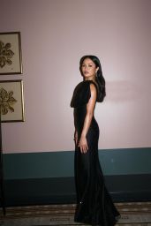 Anna Sawai ignites Emmy week in sculptural satin symphony