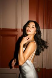 Anna Sawai ignites Emmy week in sculptural satin symphony