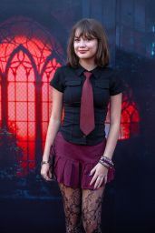 Antonella Rose Debuts Dark Academia Chic at Universal Studios