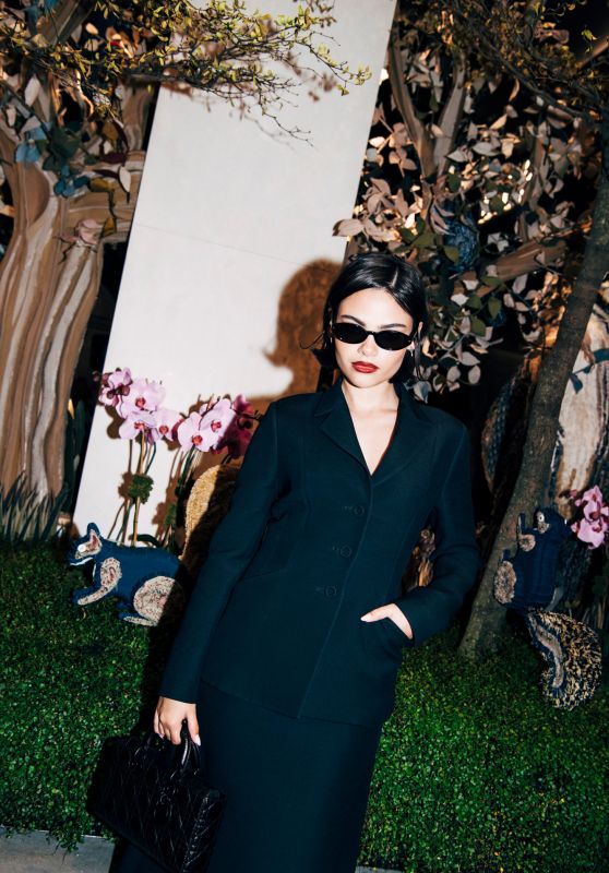 Ariana Greenblatt Attends House of Dior Opening with Peter Marino – NYC