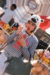 Ariana Greenblatt Embodies September Photoshoot in Graphic Ease