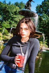 Ariana Greenblatt Embodies September Photoshoot in Graphic Ease
