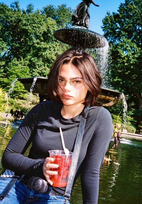 Ariana Greenblatt Embodies September Photoshoot in Graphic Ease