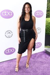 Ashley Graham Commands Daytime Beauty Awards in Slit-Black Precision