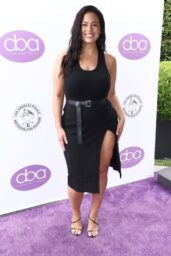 Ashley Graham Commands Daytime Beauty Awards in Slit-Black Precision