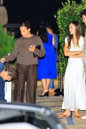 Ashley Tisdale Champions Malibu’s Effortless Stripes at Nobu