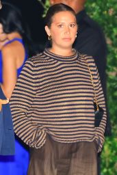 Ashley Tisdale Champions Malibu’s Effortless Stripes at Nobu