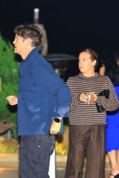 Ashley Tisdale Champions Malibu’s Effortless Stripes at Nobu