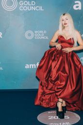 Ava Max Crimson Drama at amfAR Venezia