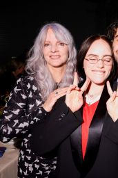 Billie Eilish Commands NAT Gala in Oversized Violet Armor