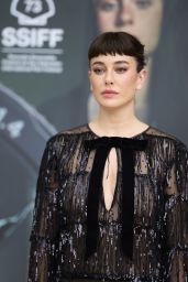 Blanca Suarez Commands San Sebastian In Black Sequin Fringe